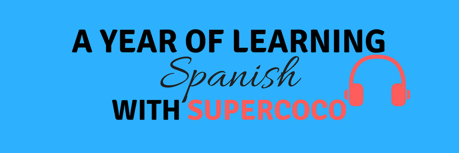 Year of learning Spanish banner